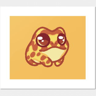 Yellow Froggy Posters and Art